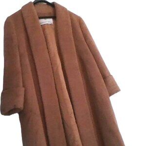 Moving Close-out Bespoke BCP 100% BabyAlpaca (sheared not harmed) long coat 6/8